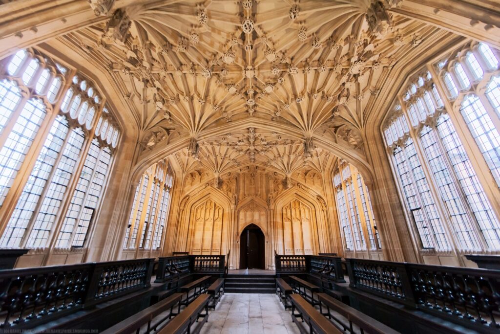 The Divinity school - summit venues for Oxford Sustainable Finance Summit 2022